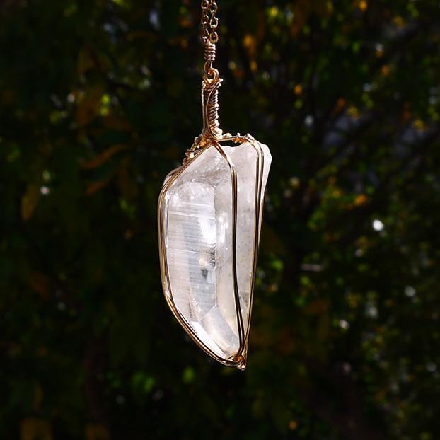 初期の レムリアンシードクリスタル ペンダント | 7枚目