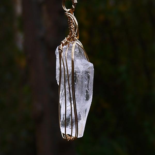 ピュアレイ レムリアンシードクリスタル ペンダント | 5枚目