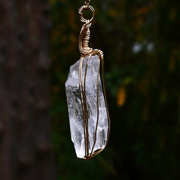 ピュアレイ レムリアンシードクリスタル ペンダント | 9枚目