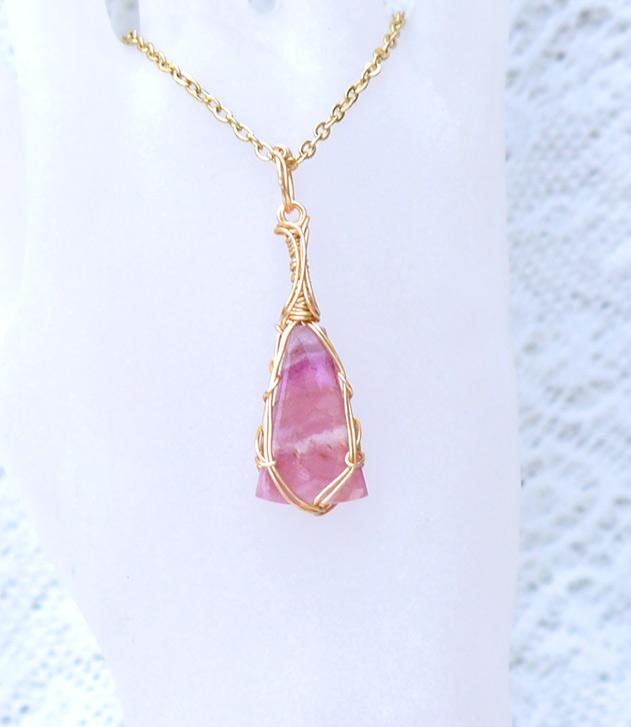 ピンクコバルトカルサイト ペンダント | 3枚目