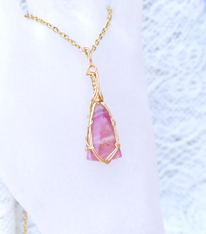 ピンクコバルトカルサイト ペンダント | 4枚目