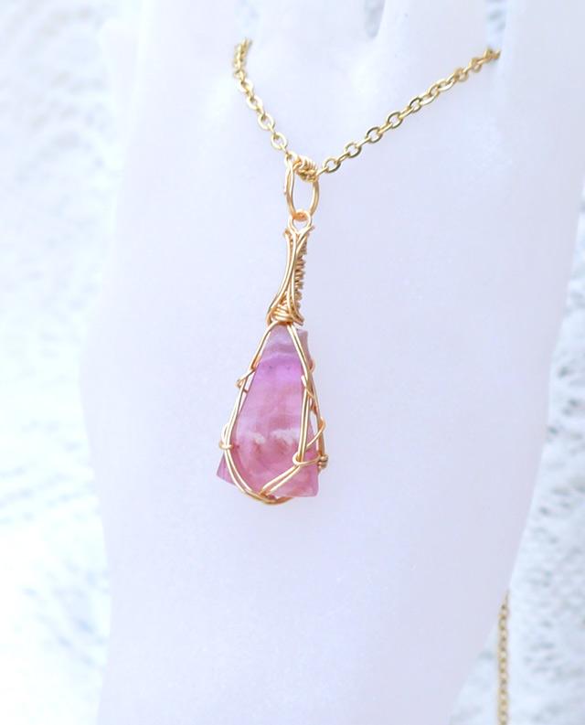 ピンクコバルトカルサイト ペンダント | 6枚目