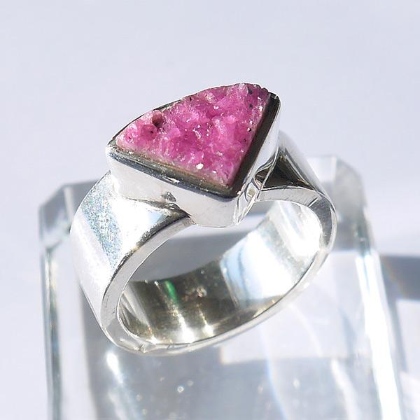 ピンクコバルトカルサイト リング 11号