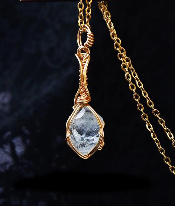 高品質 アクアマリン ペンダント | 2枚目