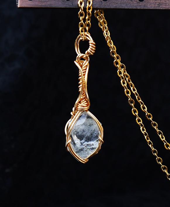 高品質 アクアマリン ペンダント | 3枚目