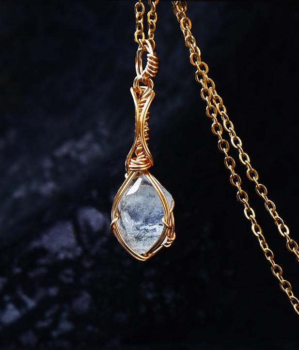 高品質 アクアマリン ペンダント | 6枚目