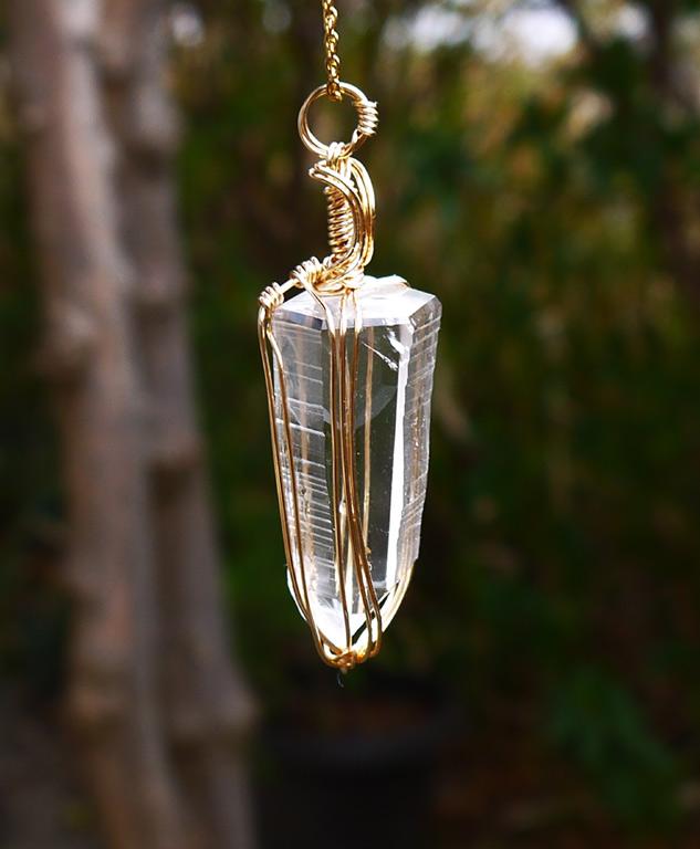 レムリアンクリスタル ピュアレイ ペンダント | 5枚目