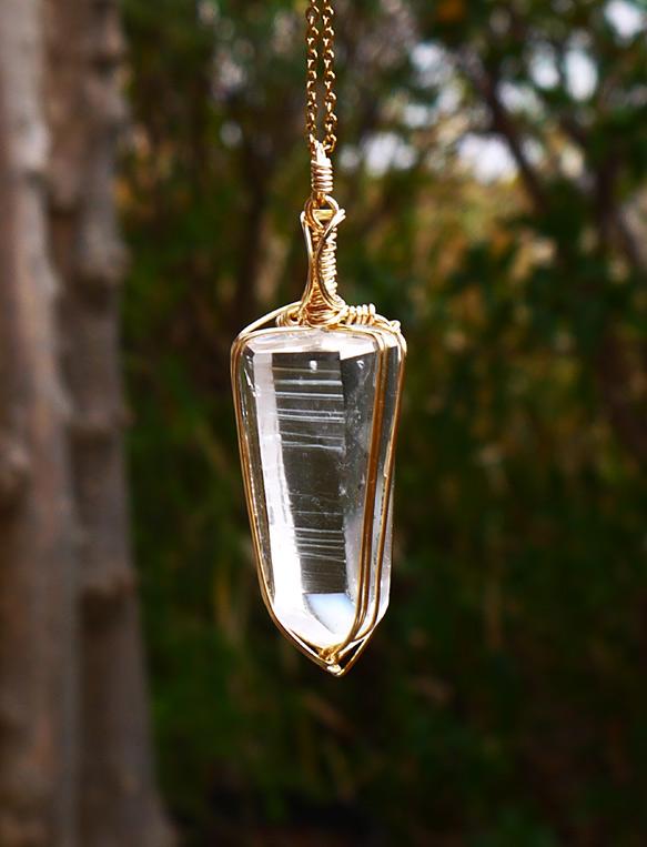 レムリアンクリスタル ピュアレイ ペンダント | 6枚目