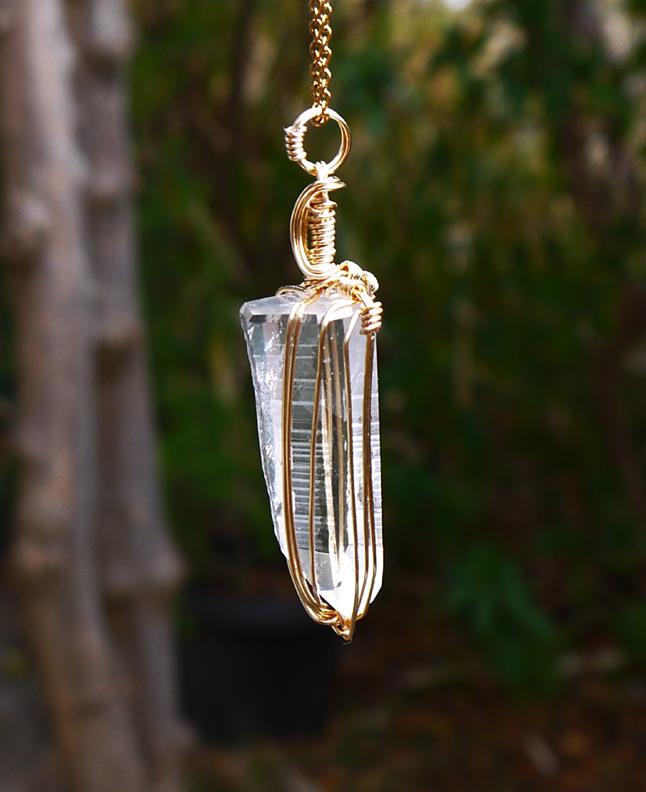 レムリアンクリスタル ピュアレイ ペンダント | 8枚目