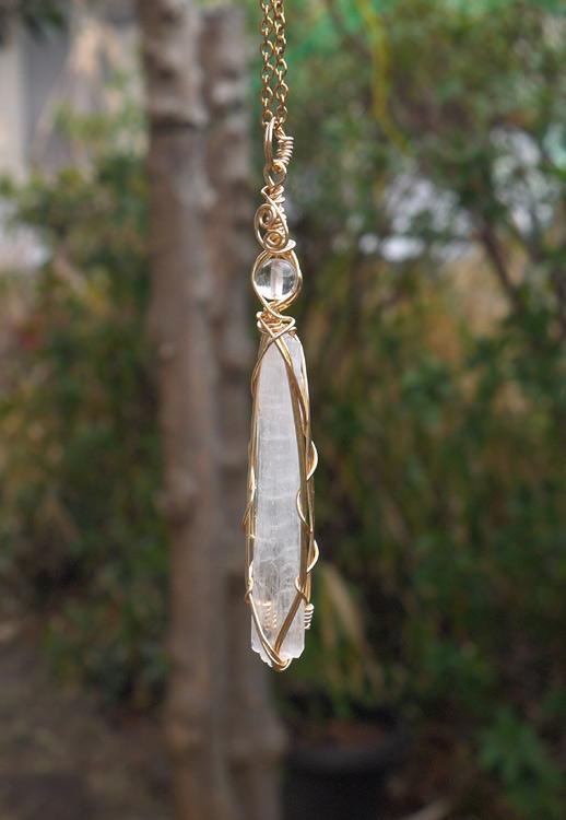 ナトロライト× サチャマニクォーツ シナジーペンダント | 5枚目