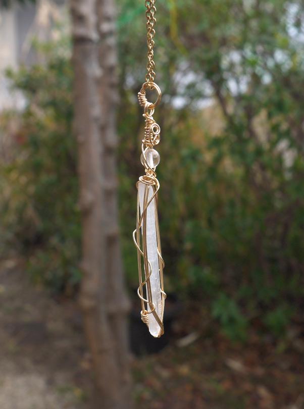 ナトロライト× サチャマニクォーツ シナジーペンダント | 4枚目