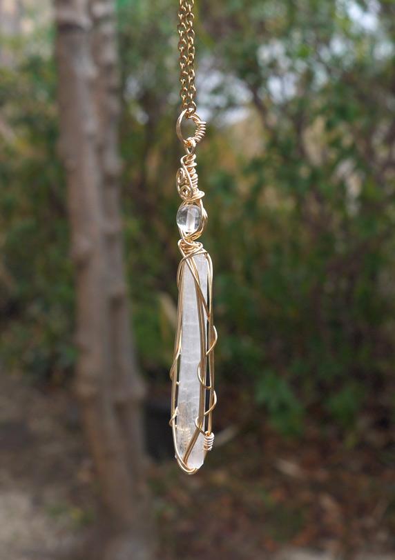 ナトロライト× サチャマニクォーツ シナジーペンダント | 6枚目