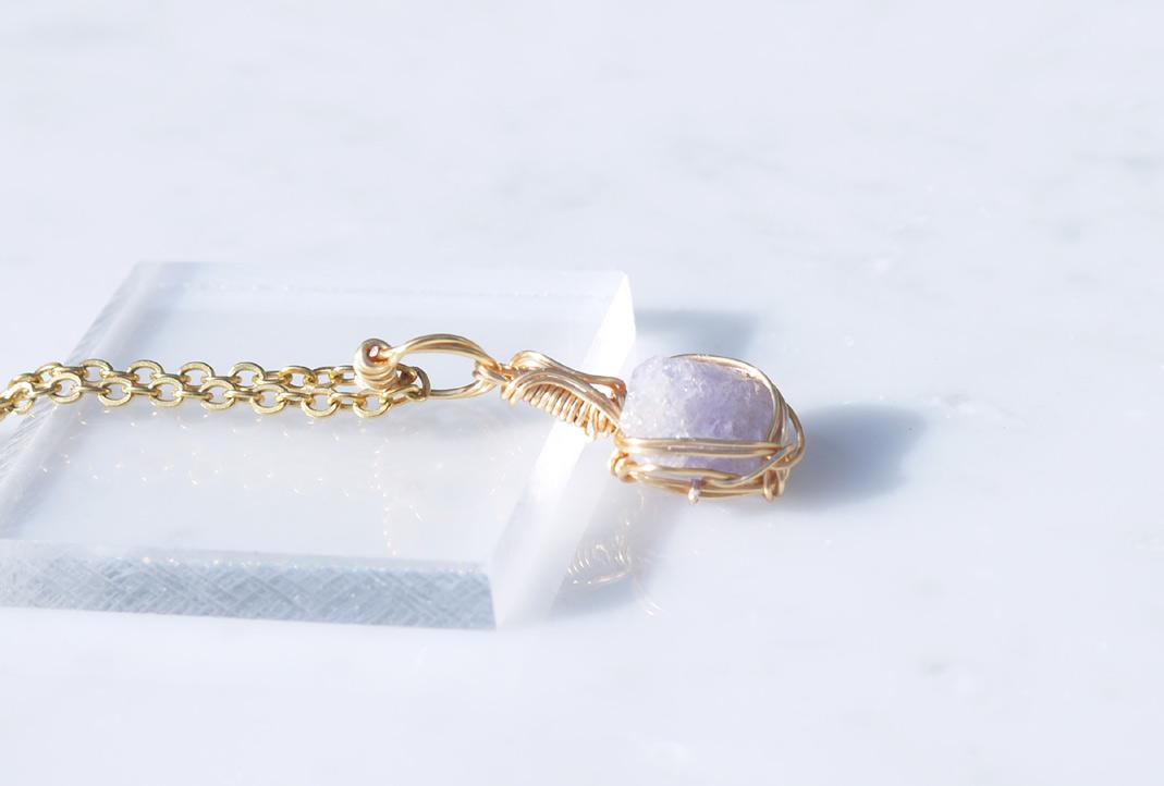 ブルーヘルデライト ペンダントトップ 14kgf* | 5枚目