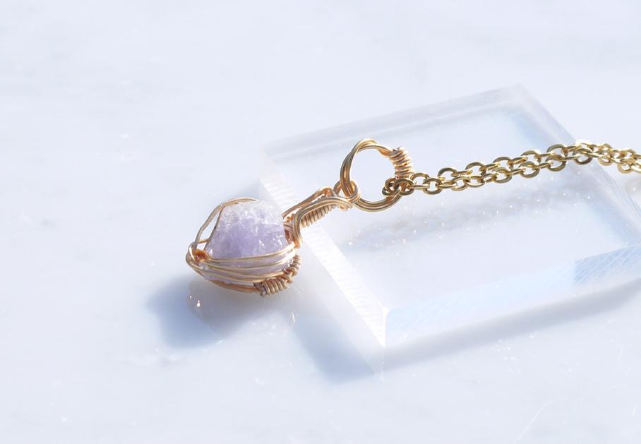 ブルーヘルデライト ペンダントトップ 14kgf* | 7枚目