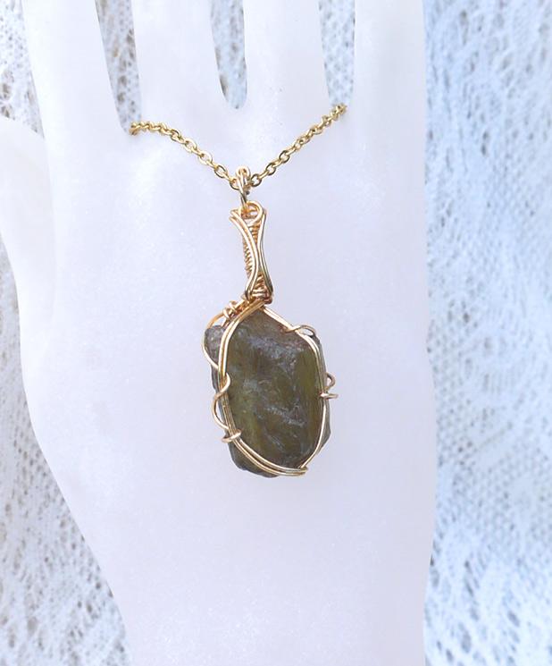 アンダルサイト 原石 ペンダントトップ | 2枚目