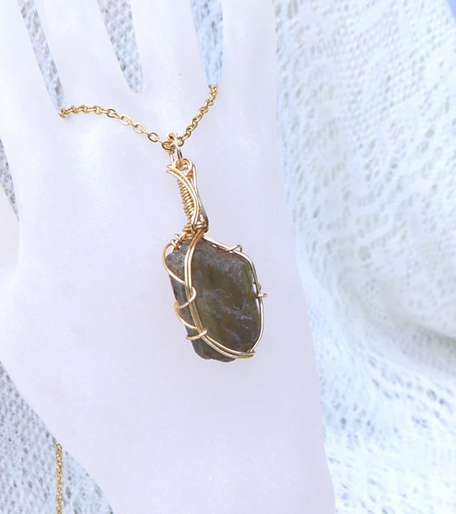 アンダルサイト 原石 ペンダントトップ | 3枚目