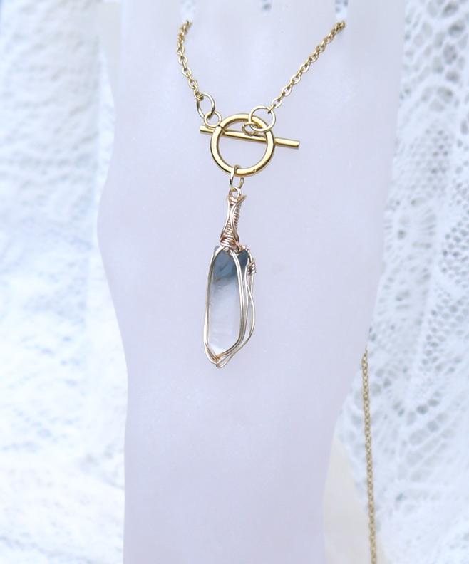 ブルーターラクォーツ ネックレス | 4枚目