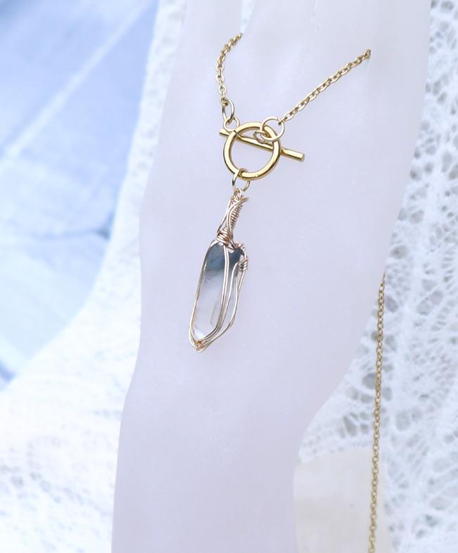 ブルーターラクォーツ ネックレス | 5枚目