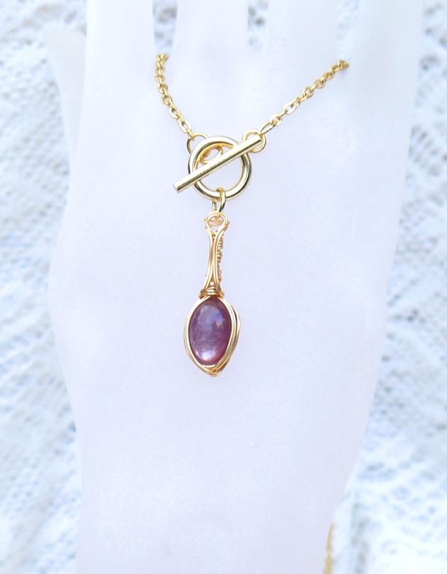 ロイヤルレピドライト ネックレス | 4枚目