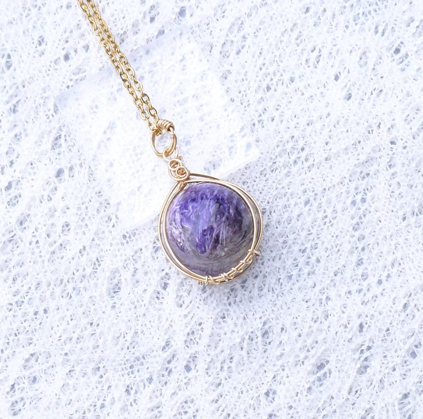 チャロアイト ペンダント | 2枚目