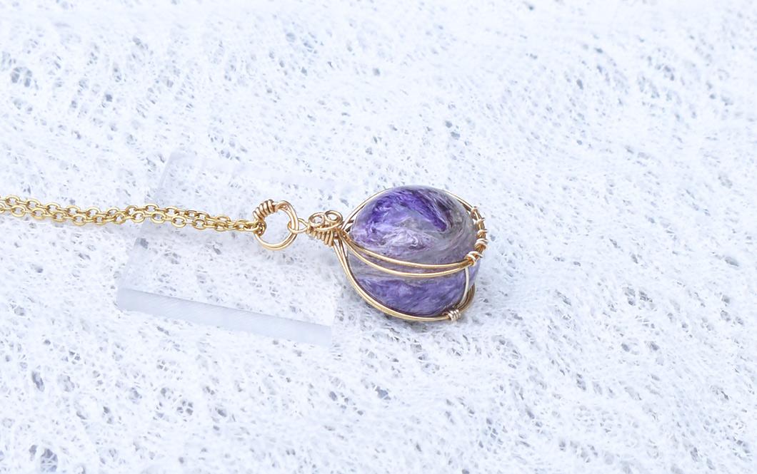 チャロアイト ペンダント | 5枚目