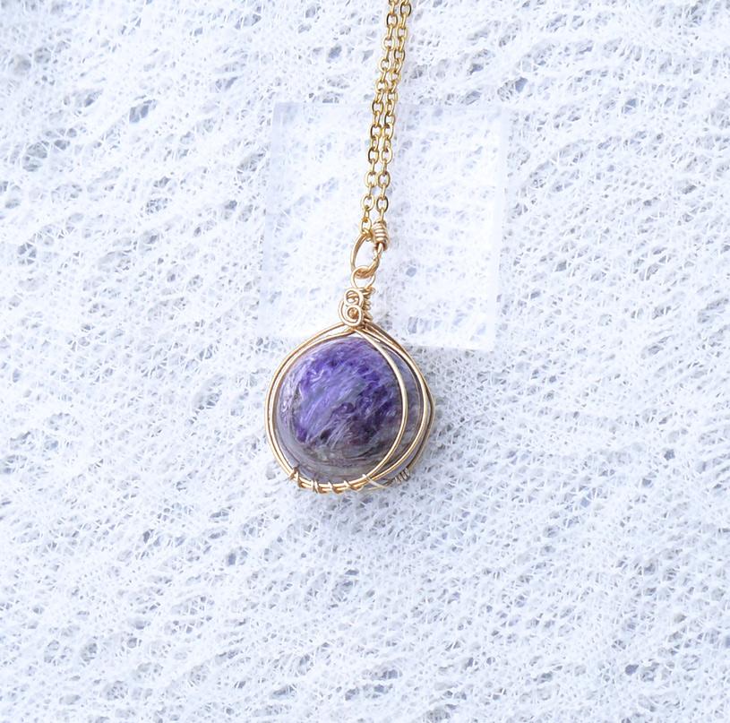 チャロアイト ペンダント | 6枚目