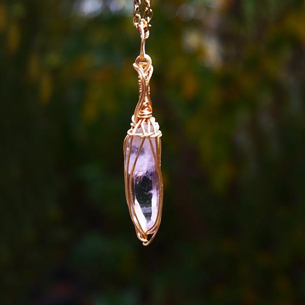 雨塚山紫水晶 ペンダント | 3枚目