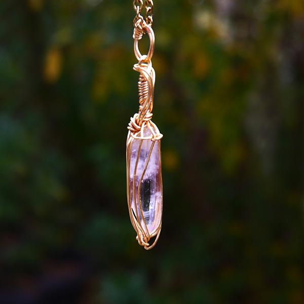 雨塚山紫水晶 ペンダント | 5枚目