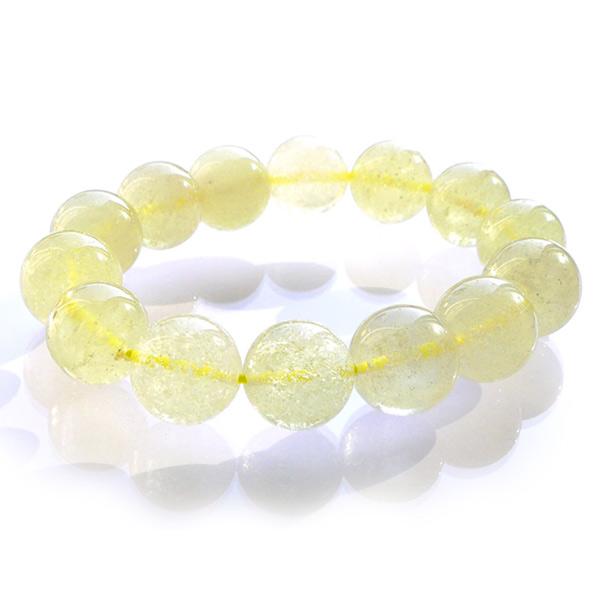 AAA’品質 リビアングラスブレスレット 14.3〜15.5mm 証明書付き | 2枚目