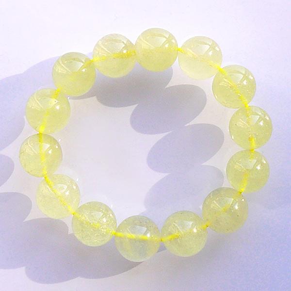 AAA’品質 リビアングラスブレスレット 14.3〜15.5mm 証明書付き | 6枚目